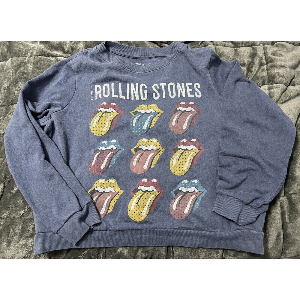 rolling stones L light sweatshirt